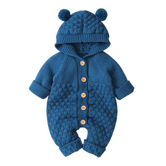 Knitted Hoodie Bear