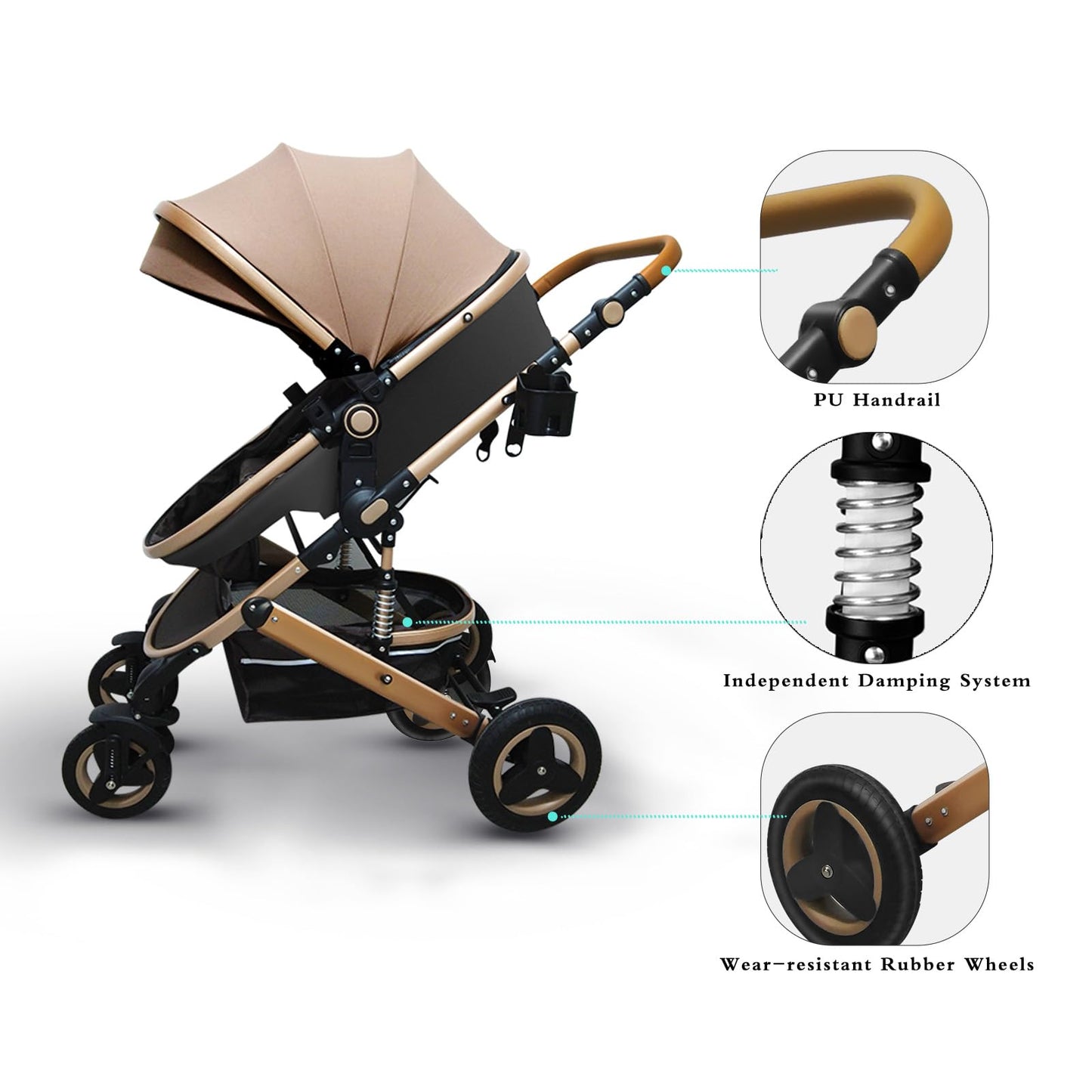 Foldable Infant Stroller