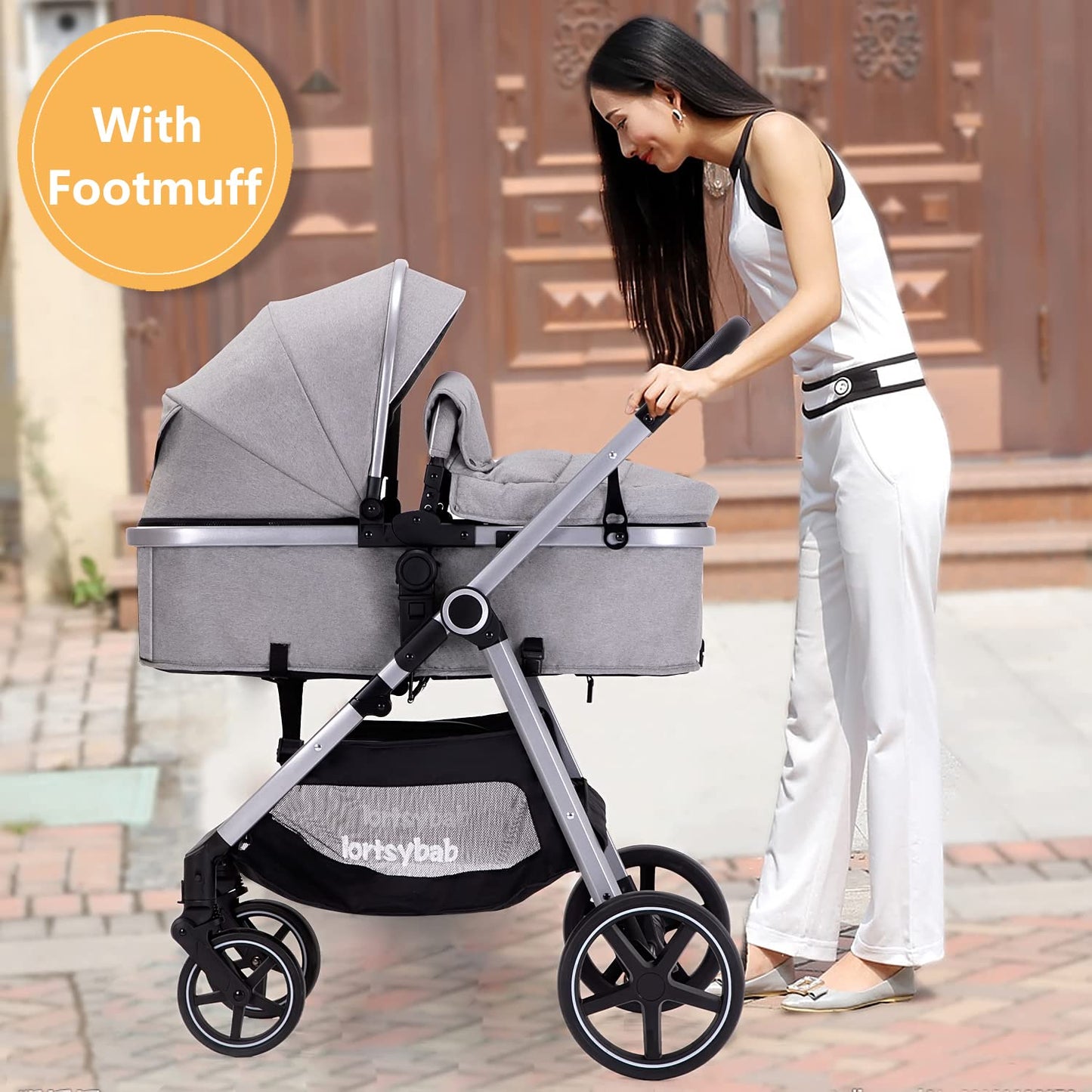 Folding Infant Newborn Pram Stroller