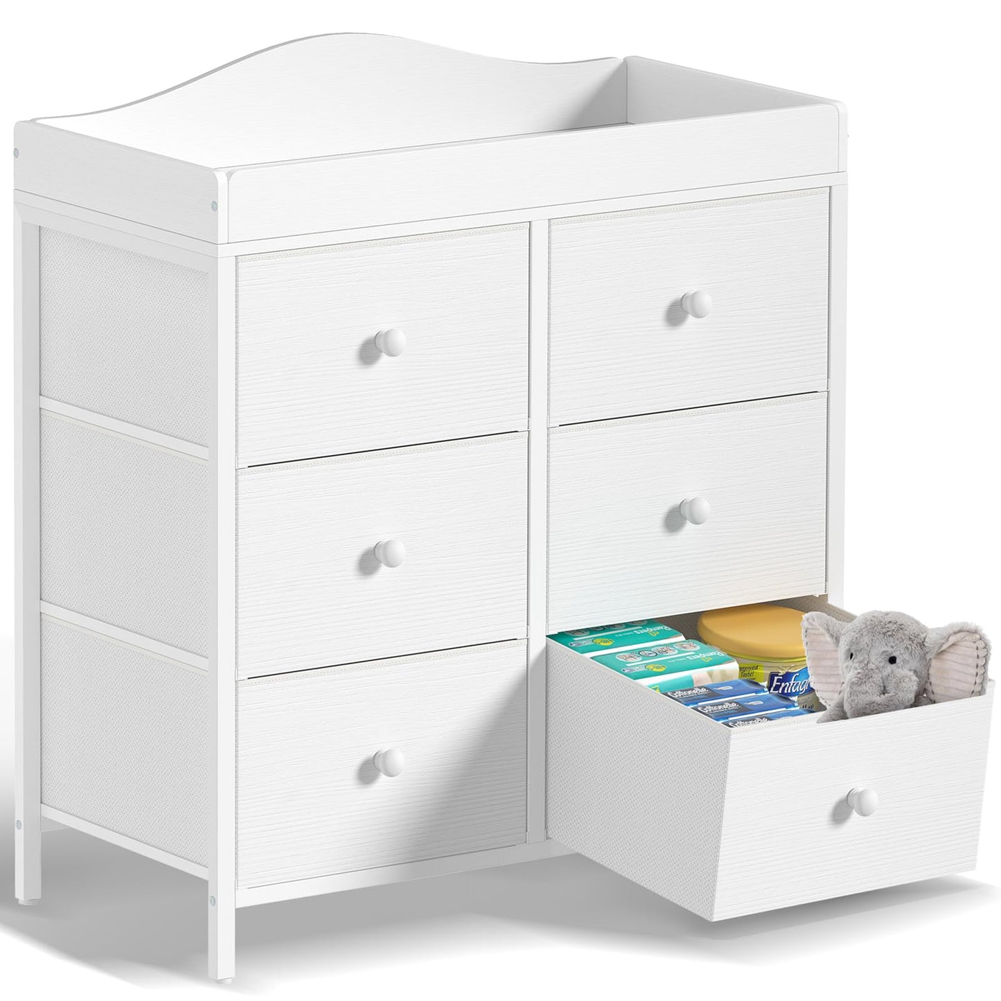 White Changing Table