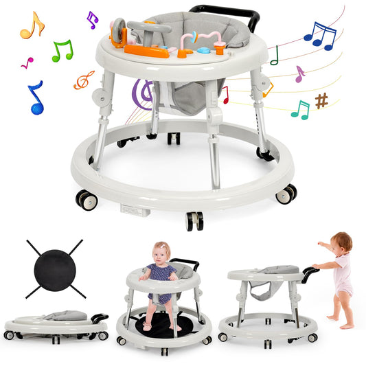 Music Baby Walker Foldable