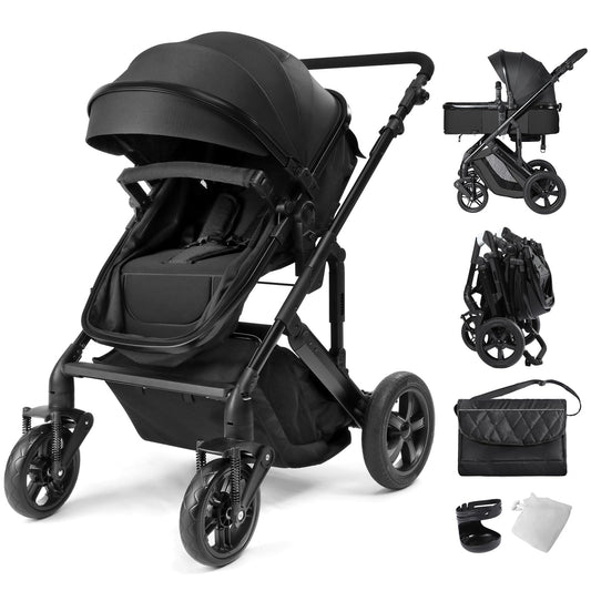 Convertible Baby Stroller Grey