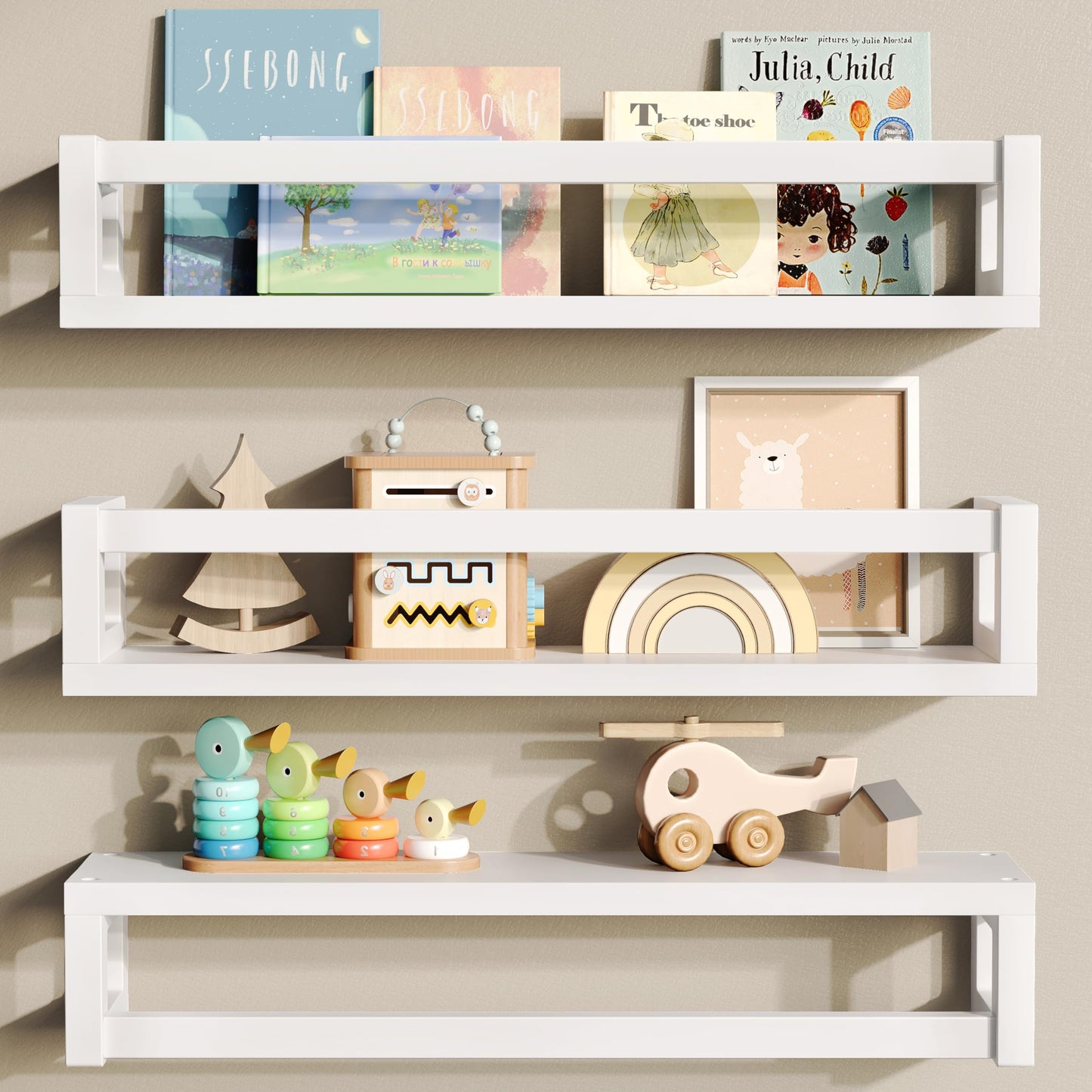 Bookshelves for Kids and Nursery