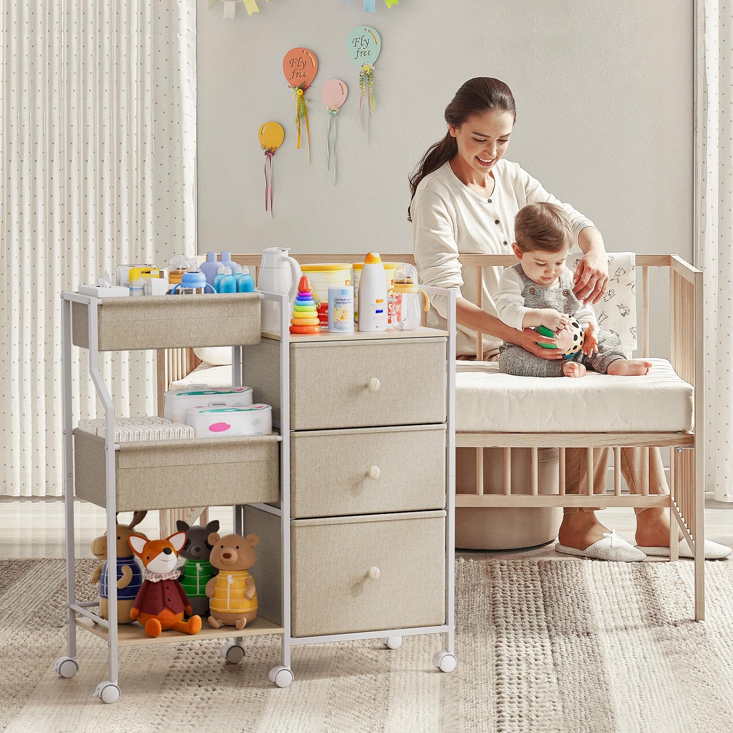 Baby Organizer White